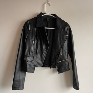 Faux leather jacket from Windsor. Worn once. Size small